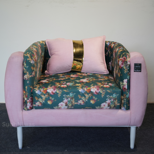 Pink Chair and Pink Pillow