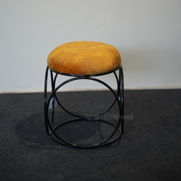 Mini Orange Stool - Image 2