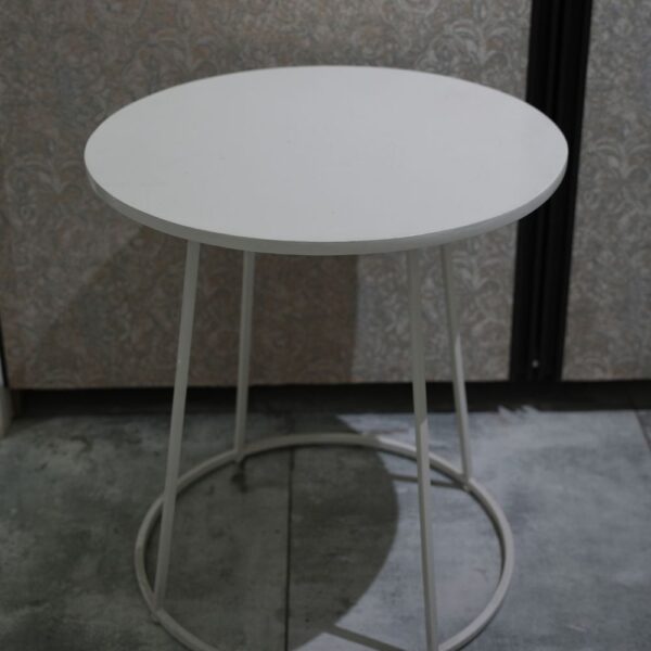 Minimalist Round Accent Table